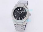 Audemars Piguet Royal Oak Frosted Replica Watch 41mm SS Black Dial